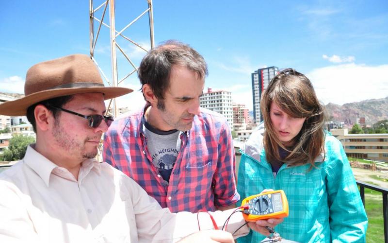 Preliminary testing at Universidad Mayor de San Andres (2015, La Paz, Bolivia)